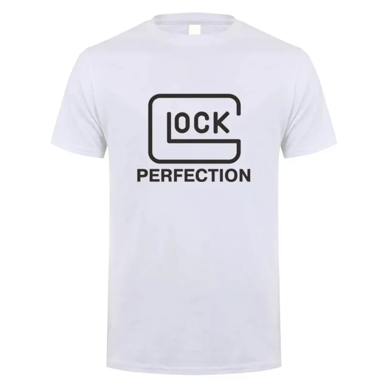 Glock perfection Handgun USA Logo Shooting Sports Outdoor Hunting Jungle T-shirt Cotton Men T shirt New TEE TSHIRT Womens tops