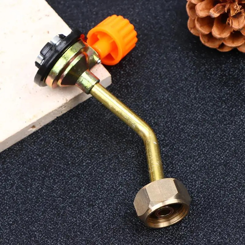 Camping Gas Butane Cylinder Tank Refill Adapter Outdoor Cylinder Filling Adapter Valve Connector Accessories Camping Equipment