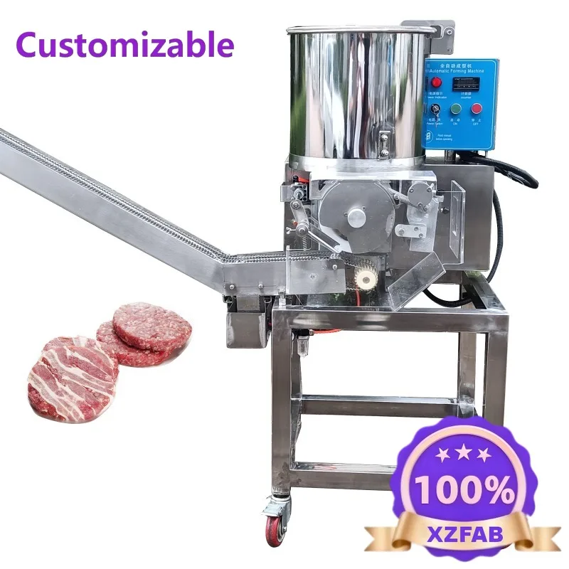 Factory Direct 2026 Commercial Automatic Press Pie Maker Burger Patty Forming Machine