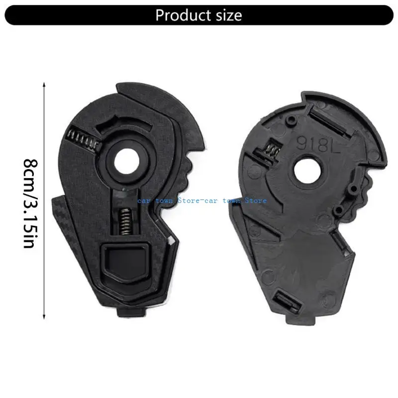 RXJE 1 زوج خوذات الدراجات النارية أقنعة درع والعتاد قاعدة لوحة LensHolder لخوذات NEVA قاعدة تثبيت العدسة #5