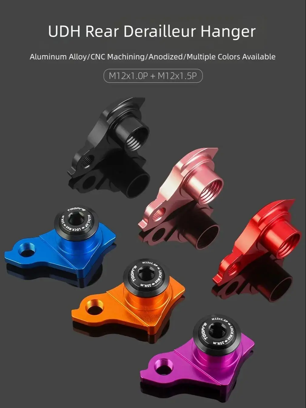 AliExpress TOOPRE Bicycle UDH Direct-Mount Rear Derailleur Hanger MTB Road Bike Thru-Axle Frame Rear Hanger Universal Mounting Bracket