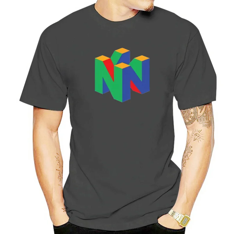 

2025 summer new Men's T-Shirt New Fashion Printed Nintendo Logo Short Sleeve Casual Women's T-Shirt Unisex Tops Tees