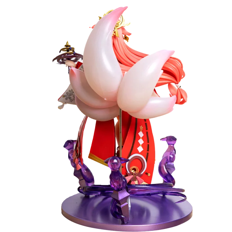 Genshin Impact รูป Yae Miko 26 ซม.เกม Kawaii อะนิเมะ Action Figurine สาวร้อนคอลเลกชันตุ๊กตาของขวัญของเล่นเด็ก