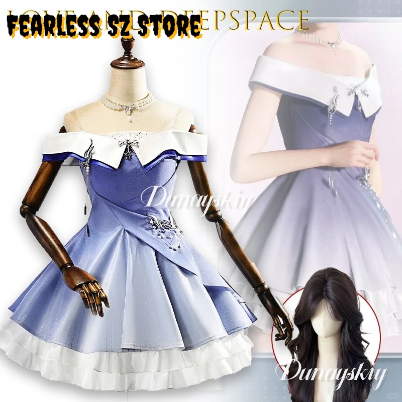 

Love and Deepspace Galaxy Rotation Cosplay 할로윈 의상 Anime Gamer Outfit Full Set Props For Women Girl Closer Still Halloween