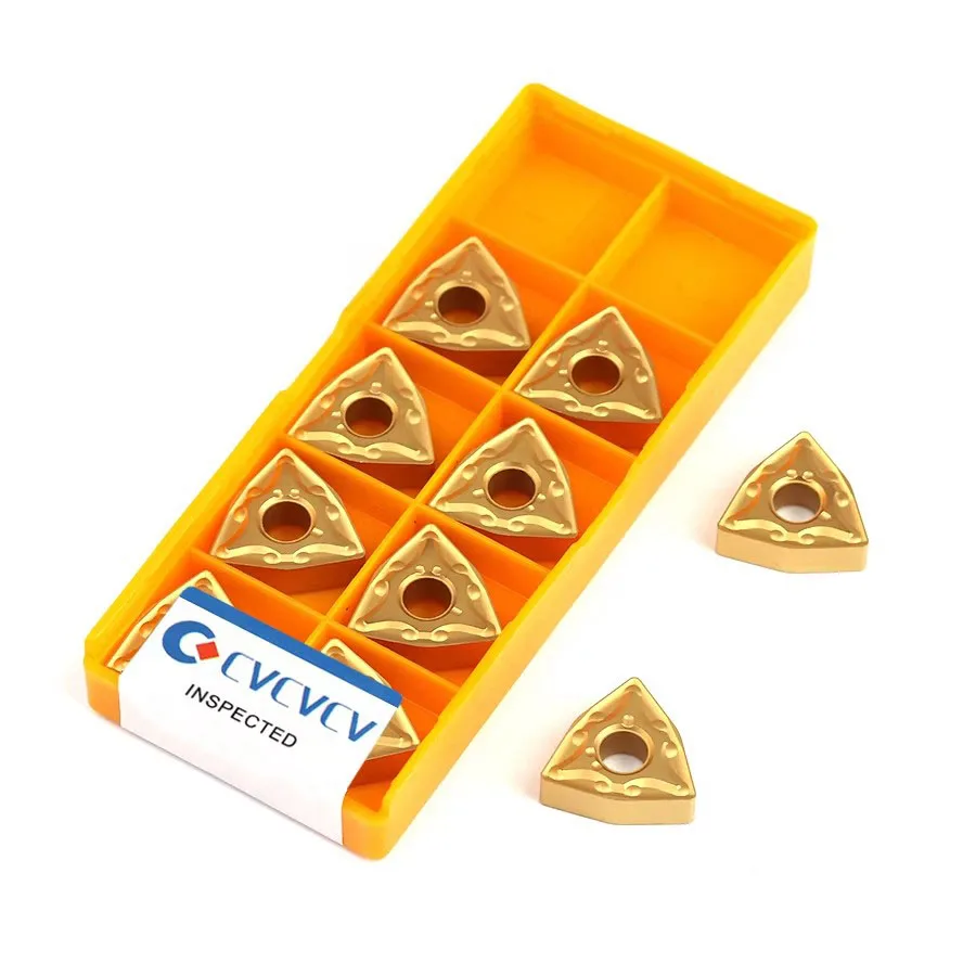 10pcs high quality WNMG080404 MA VP15TF WNMG080408 MA UE6020 US735 External turning tools Carbide CNC lathe tool turning inserts