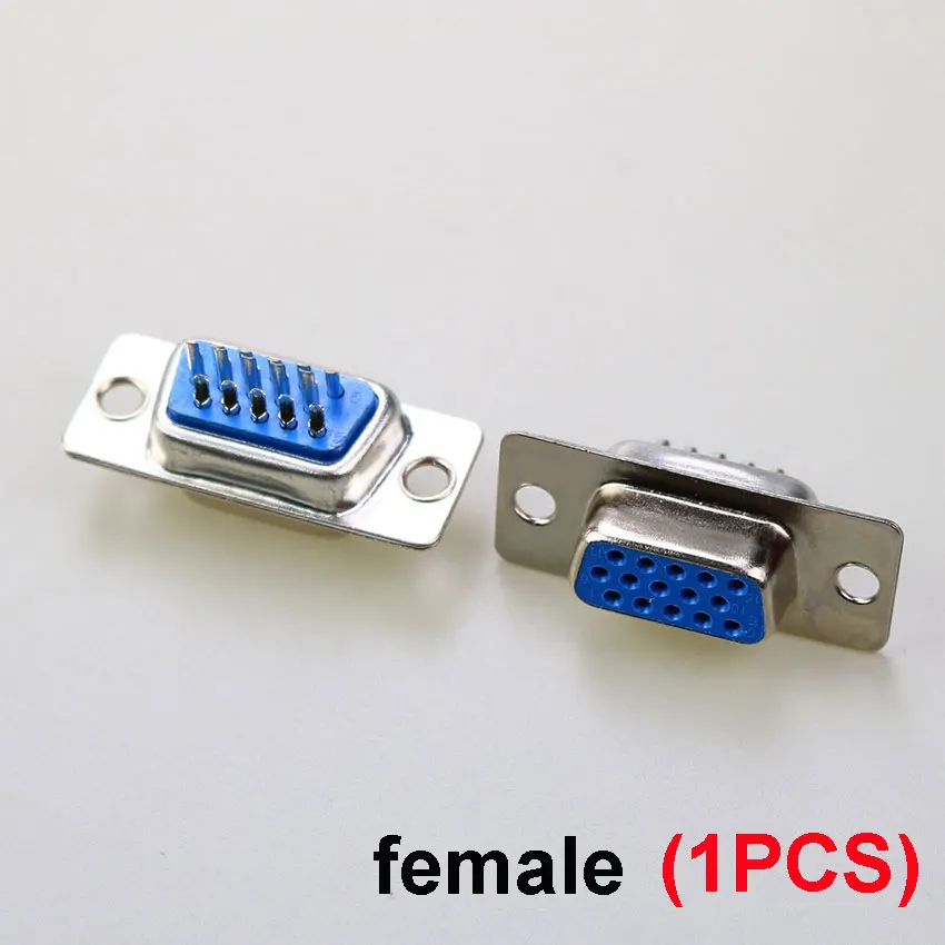 1pc DB9 DR9 DB15 DR15 męskie mocowanie złącze portu szeregowego typ lutowania D-Sub RS232 COM złącze 9/15 gniazdo kołkowe PCB Adapte