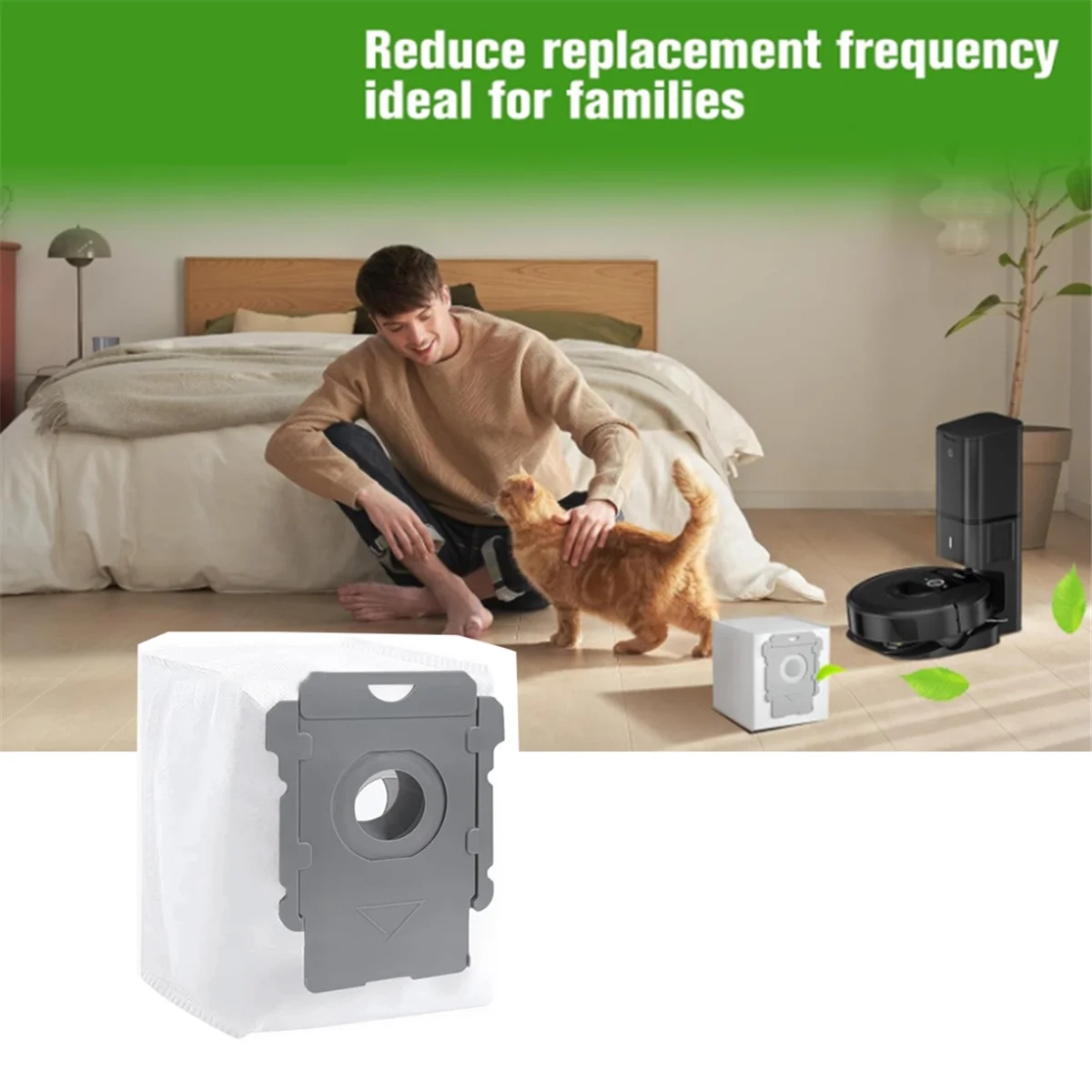 FZFZ 20 Pcs 교체 용 진공 가방 I1 + I3 I3 + I3 Plus I4 I4 + 시리즈 일회용 먼지 봉투와 호환 가능