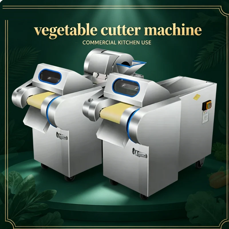 Industrial Commercial Cutter Slicing Fruit and Vegetable Chips Chopper Slicer Dicer Machine Fruit Cutting Machine