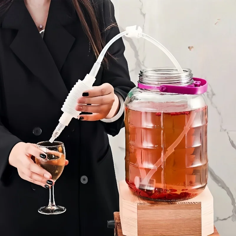 1PC Household Food grade alcohol extraction filter Wine extractor Baijiu siphon filter Kitchen supplies