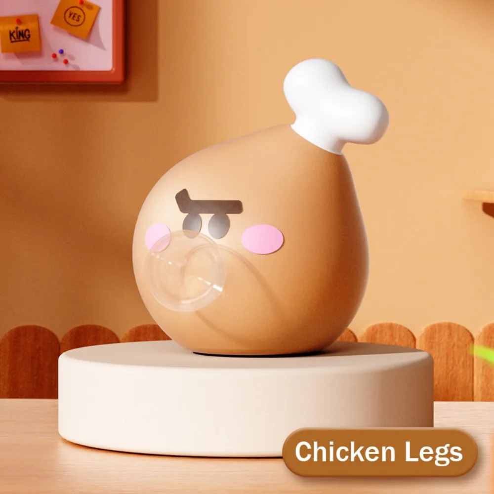 Silicone Pop Bubble Squeeze Quick Rebound French Fries Hamburger Stress-relieving Relieve Anxiety Relaxation Spit Bubbles