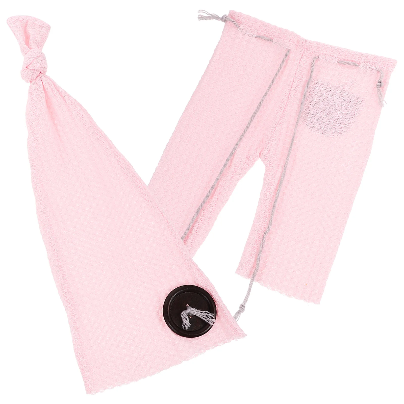 

Knitted Pants with Hat Newborn Girl Outfit for Photoshoot Boy Outfits Fabric Costume Photography Baby Infant