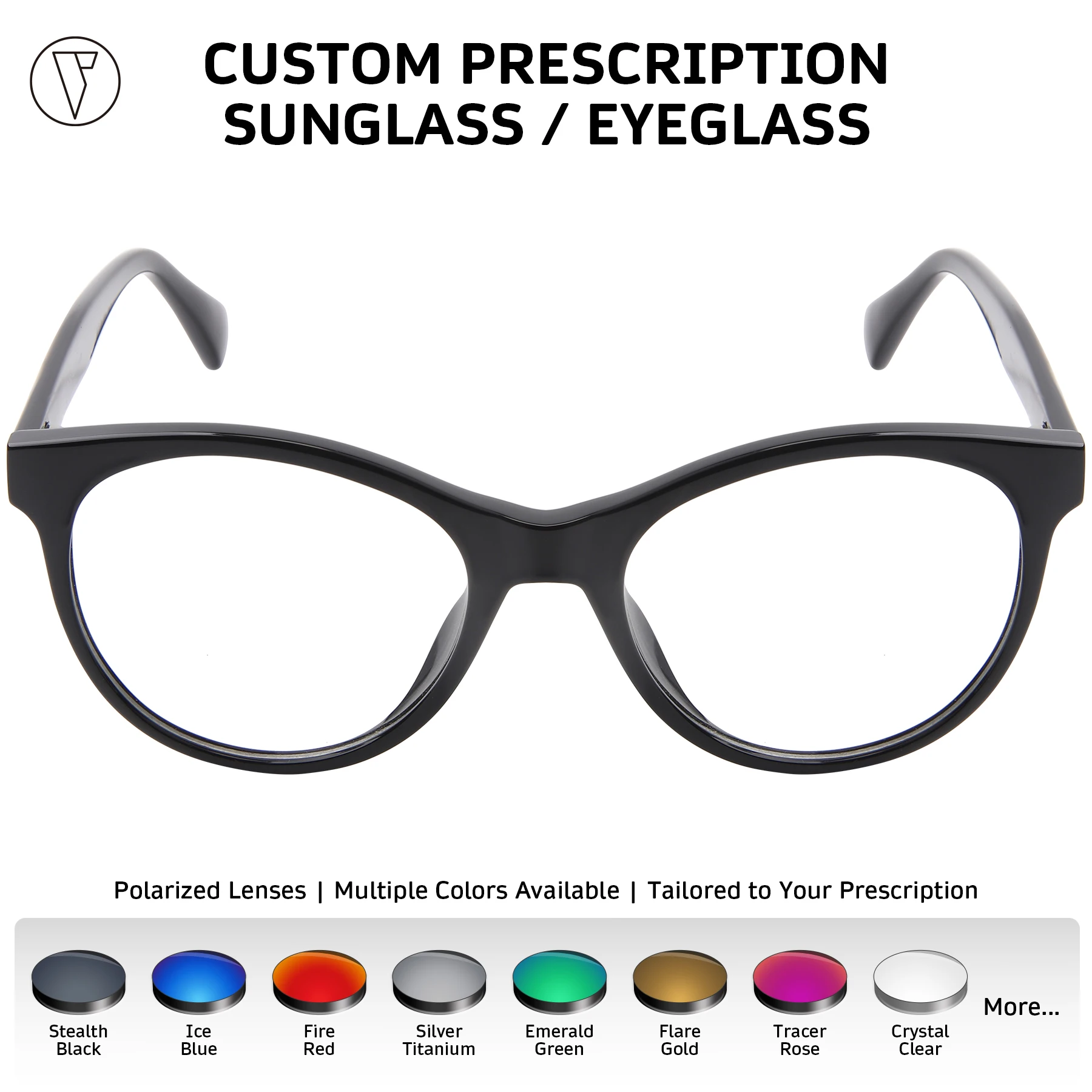 

ONDEX Custom Prescription Sunglasses/Eyeglasses,Stylish UV400 Polarized Lenses,Photochromic Lens,Personalized Power-1.00 to-8.50