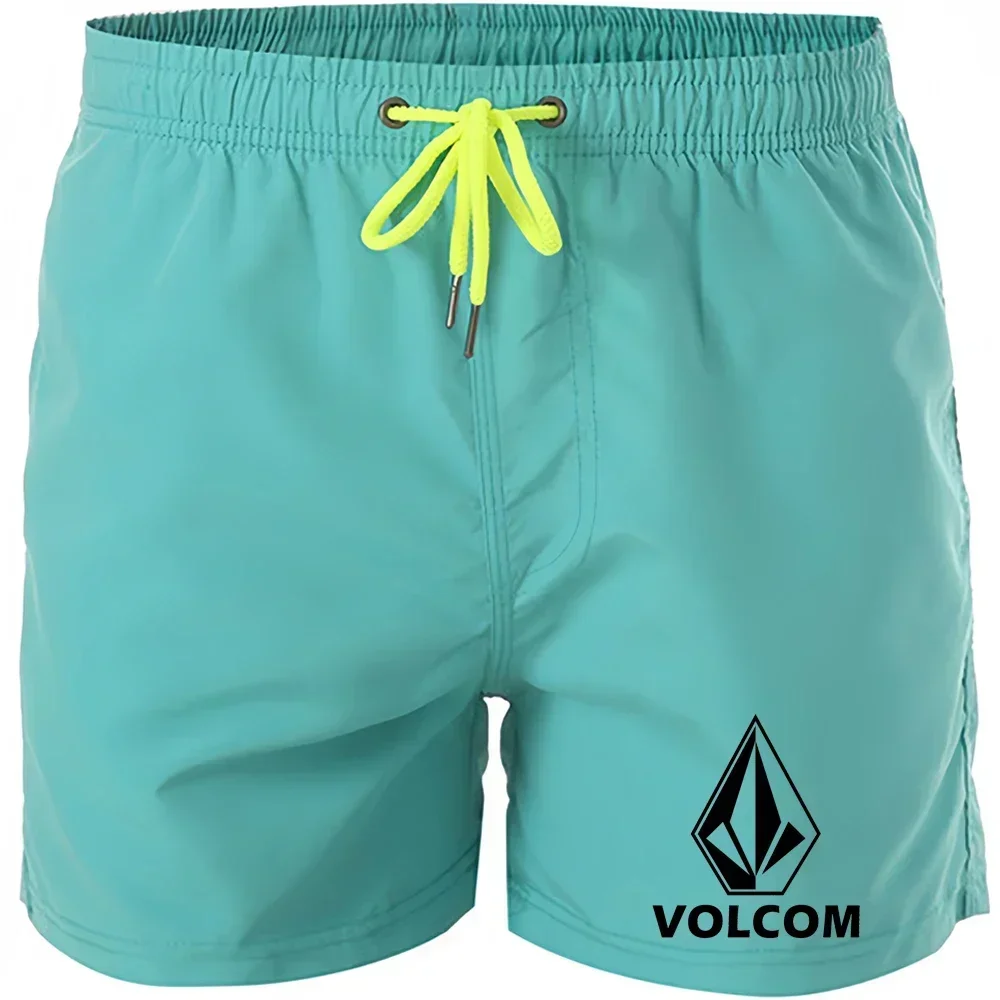 New Beach Shorts Men's Sports Outdoor Shorts Fashion Training Loose Swimwear Shorts Male Breathable Quick Drying Surf Shorts