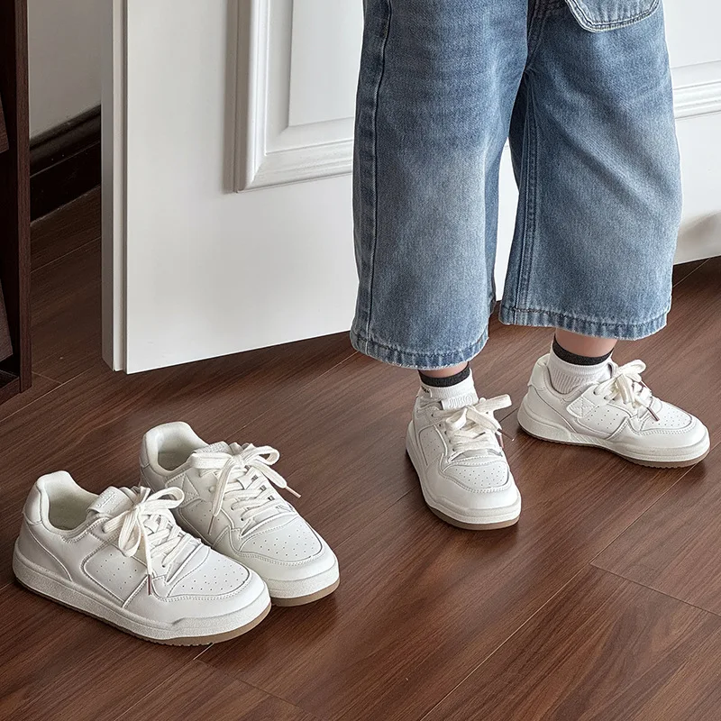 Mumoresip Kids Sports Shoes Versatile Soft Bottom Boys Girls Casual Shoes Korean Style 2026 Brand New Children Running Shoes