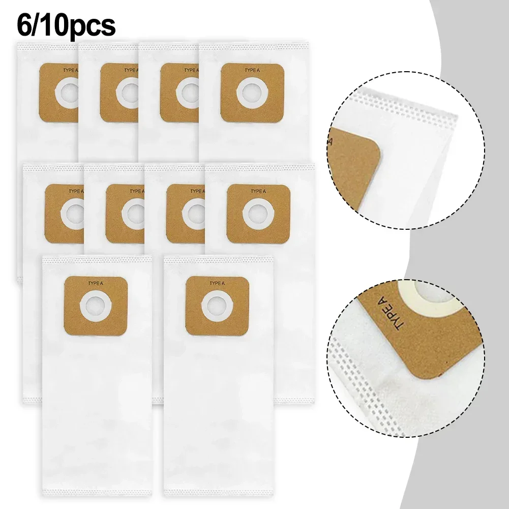 6/10pcs Vacuum Cleaner Dust Bags HEPA Vacuum Bags For Riccar For Simplicity Upright Vacuum Cleaner RAH-6/SAH-6