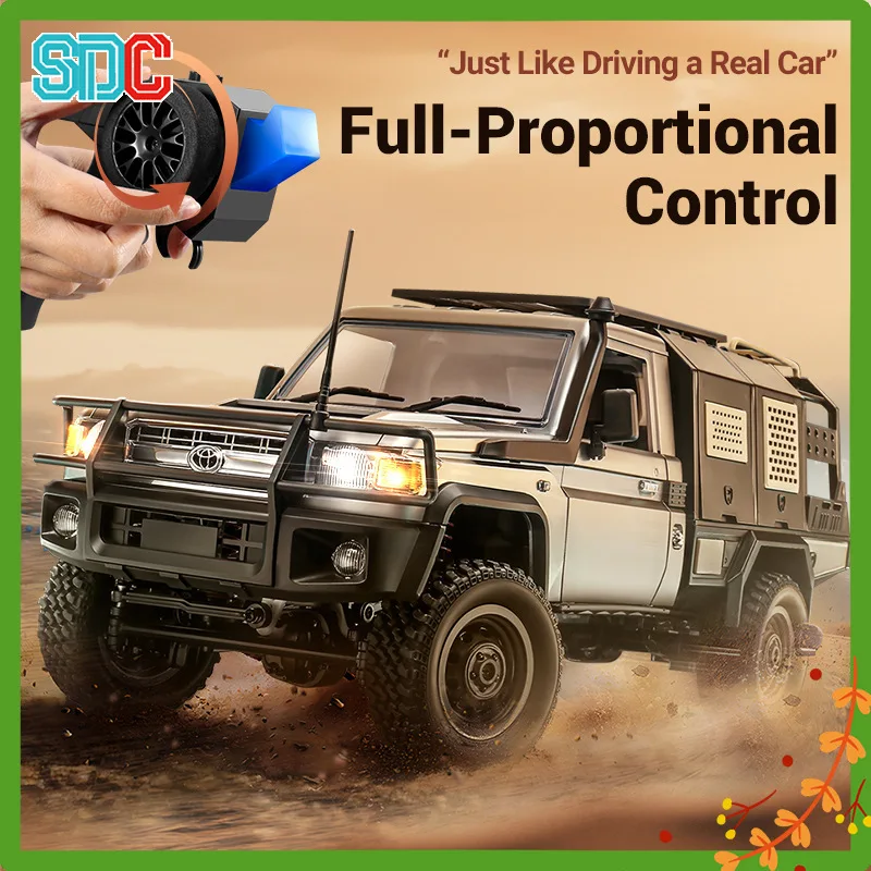 JJRC MN 82S Rc Remote Control Car 1 12 Scale Full Proportional 4WD Simulated Off Road Pickup Truck For Adult Outdoor Racing