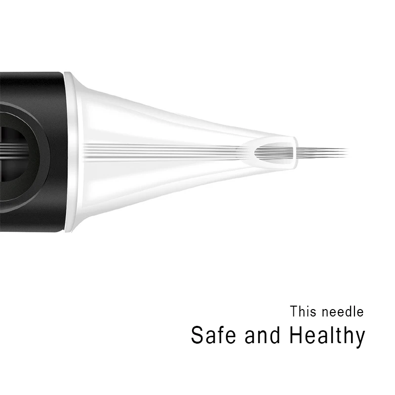 إبر خرطوشة الوشم RL/RS/RM/M1 لاستبدال شبه دائمة الحاجب الشفاه ماكياج ماكينة رسم الوشم التجميلي الإبر القابل للتصرف 2026 #2