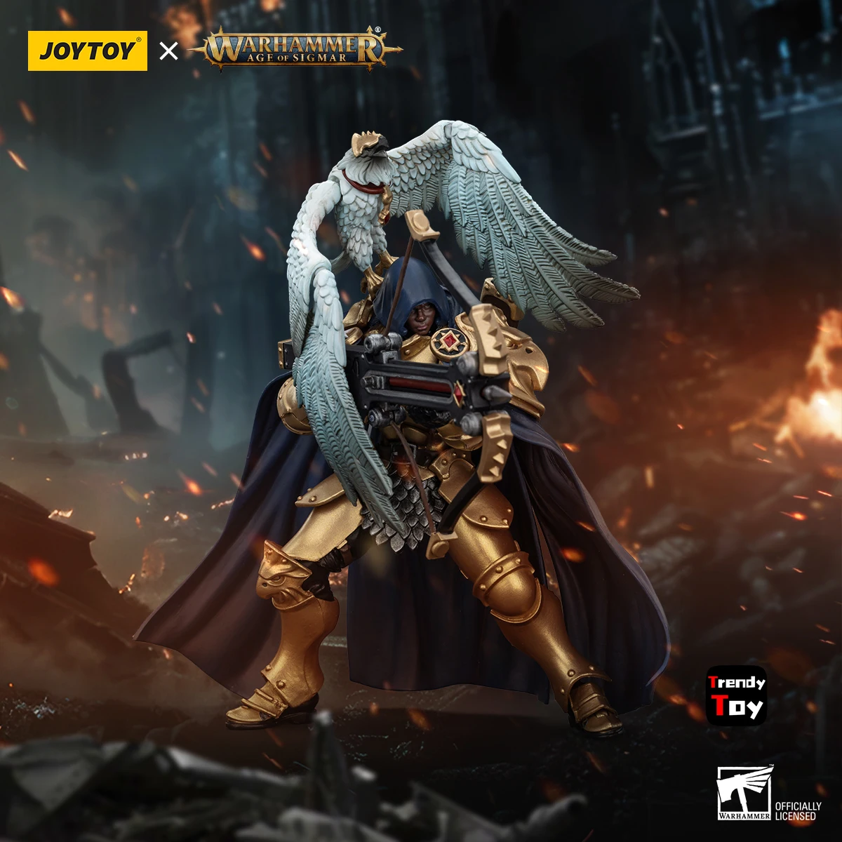 

【JOYTOY】Warhammer 40K Stormcast Eternals The Blacktalons 5 шт. 1/18 игрушки-фигурки