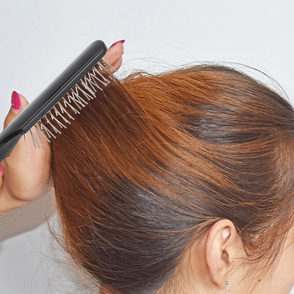 

3pcs Hair Comb Brush ABS Fine Detangler Styling Teasing Brush Steel Hair Dye Pick Long Handle Sectioning Parting