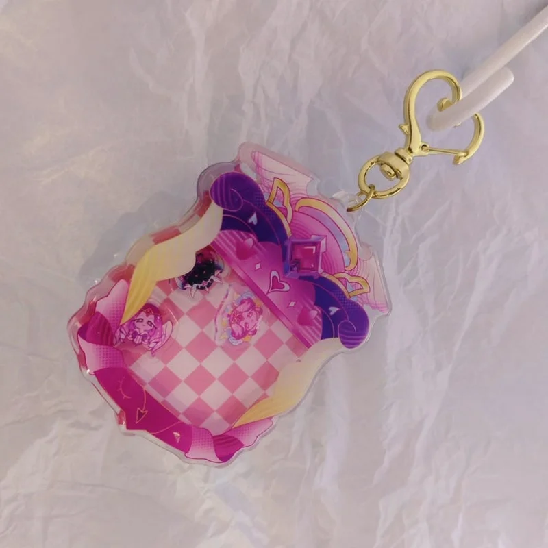 Shaker Keychain for Eternal Sugar Cookie Anime Game Fan Gift Cute Shaker  Recycled Acrylic  Backpack Pendant Decoration Toy view 5