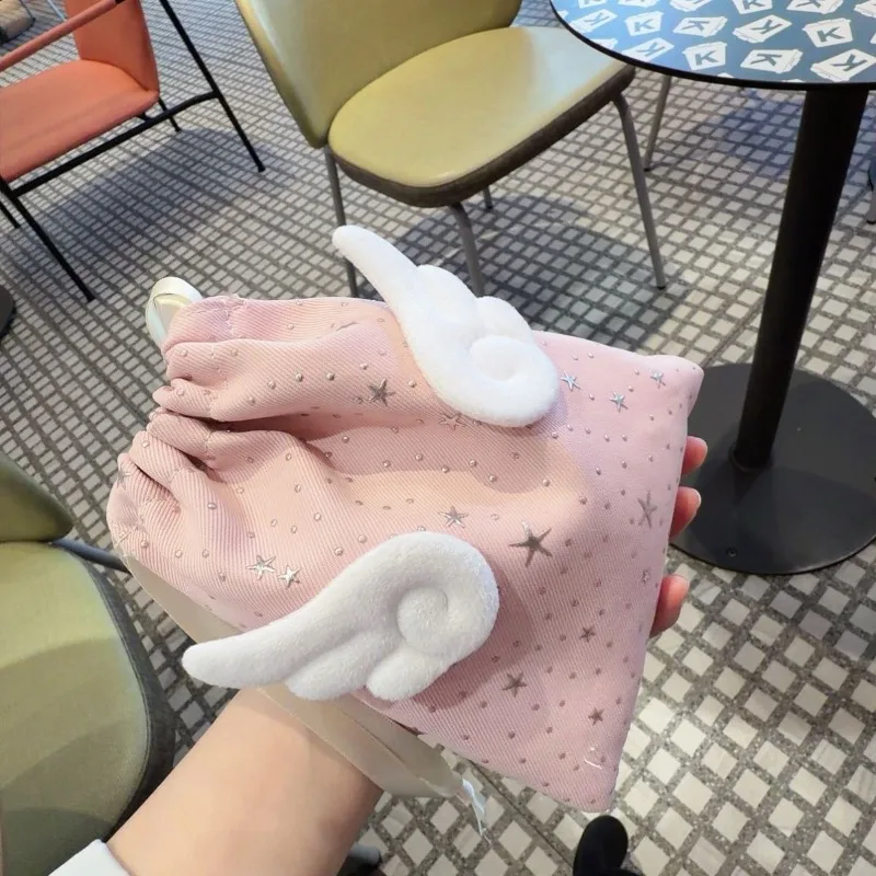 

Косметичка на шнурке, портативная сумка для макияжа, новый органайзер для косметики, вместительный несессер, женский чехол для хранения помады