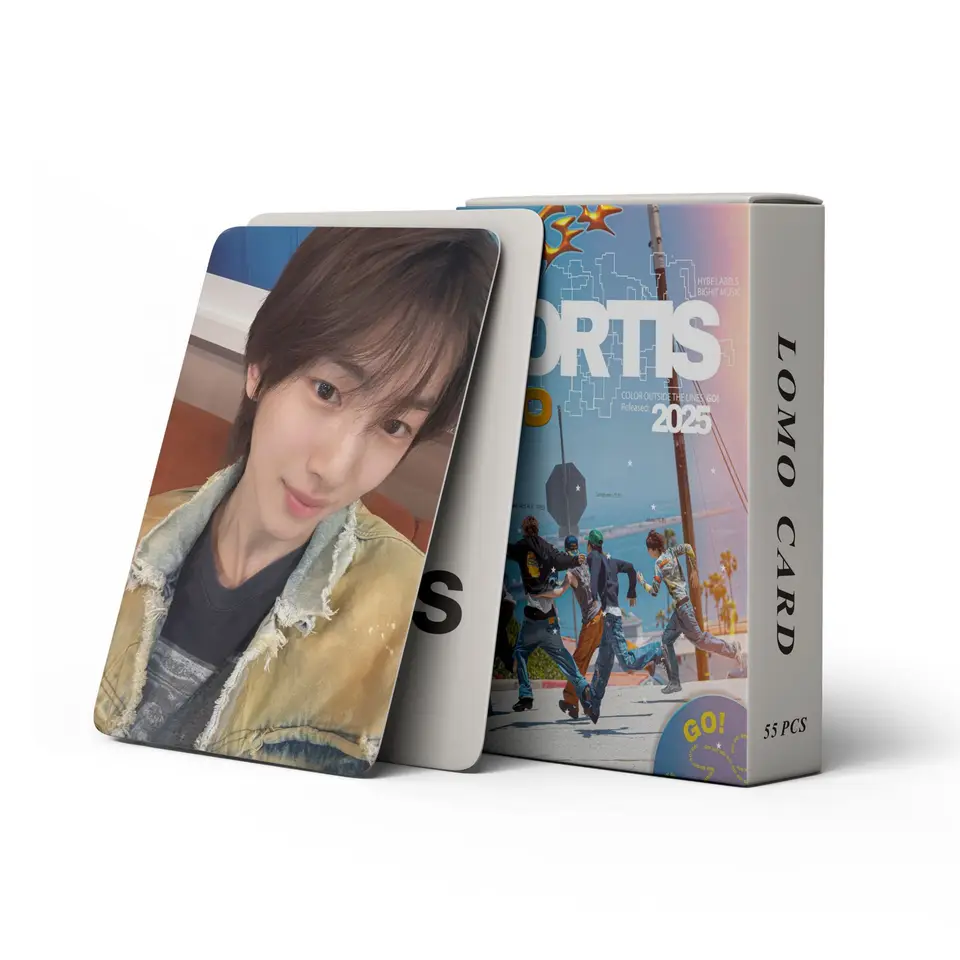 55Pcs/Set Idol CORTIS New Series 2026 SEASON'S GRTEETINGS Lomo