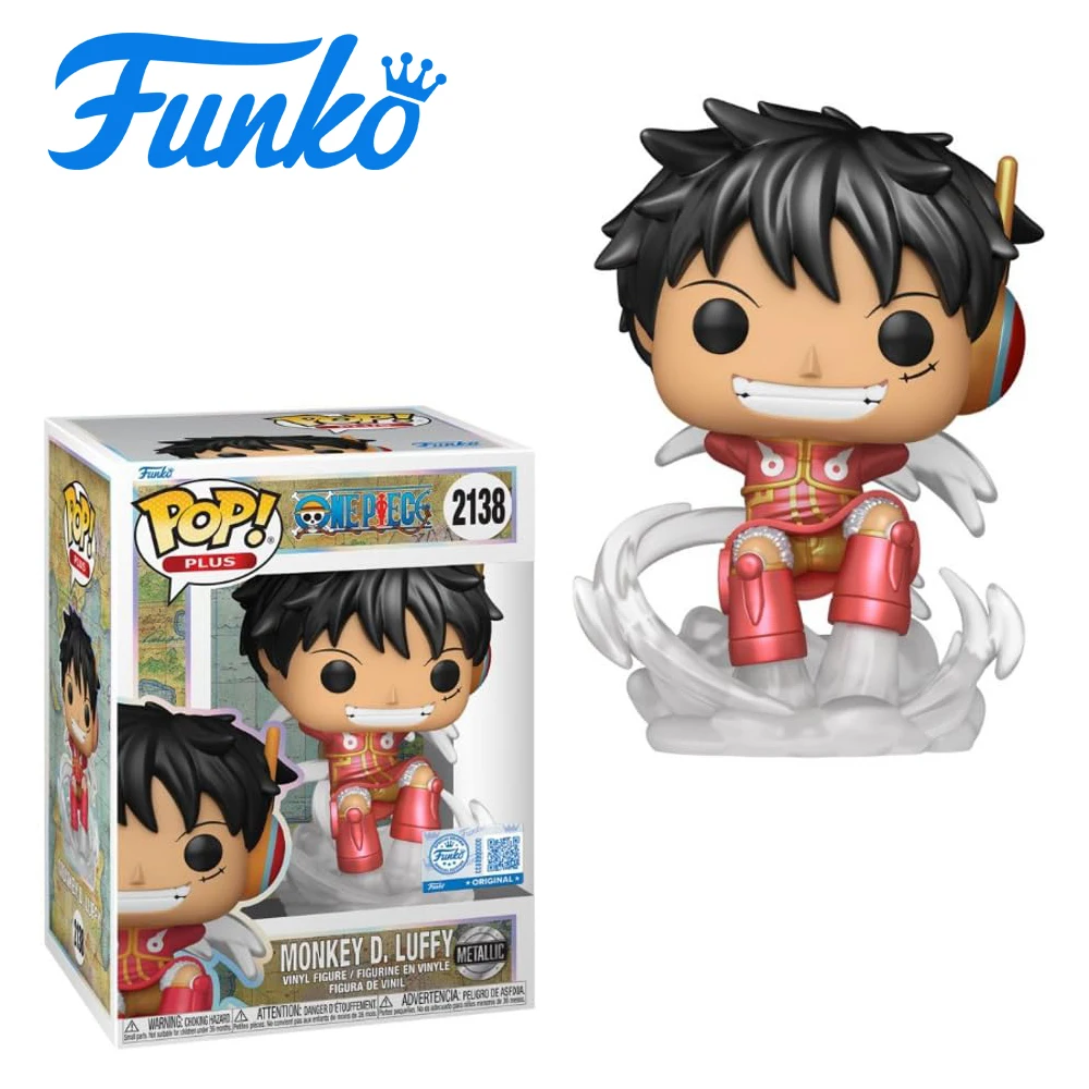 Funko Pop Official Authentic One Piece Luffy Figurine Merchandise - New Year Gift - Christmas, New Year & Birthday Presents for view 4