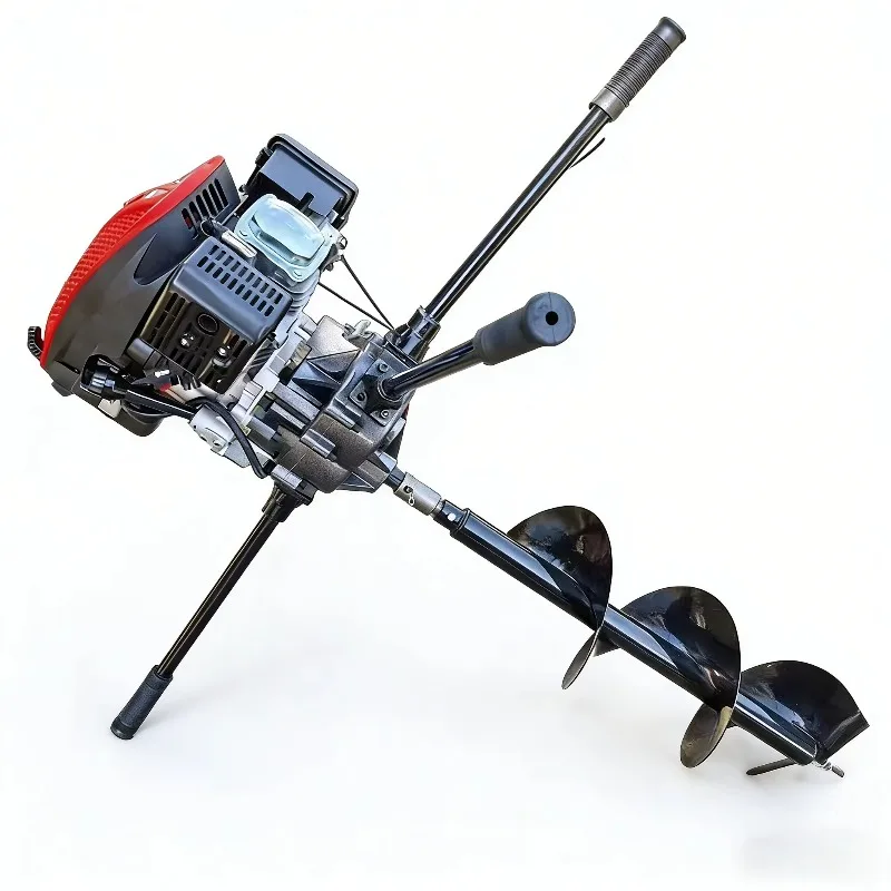 

【Best-selling】 Heavy Duty Earth Auger, Industrial Grade, 4-Stroke Powered For Digging Planting Piling Drilling Machine