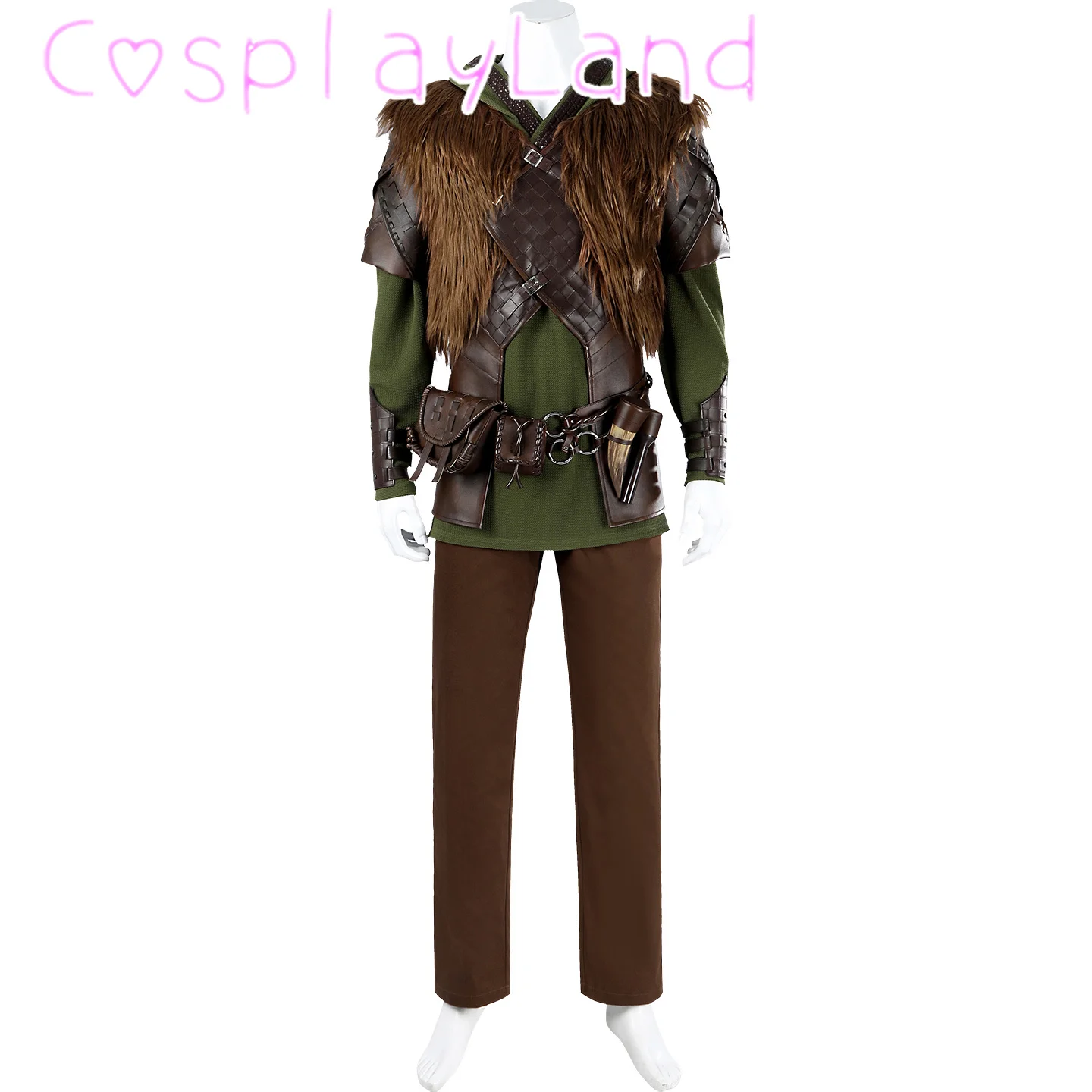 Train Dragon Cosplay Hiccup Costume Coat Shirt Pants Outfit Halloween Suit Full Set Christmas Costume Comic Con Suit Custom Made view 6