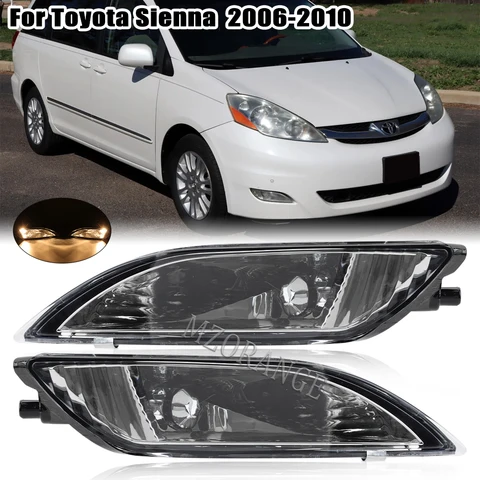 2 шт., противотуманные фары для Toyota Sienna 2006-2010