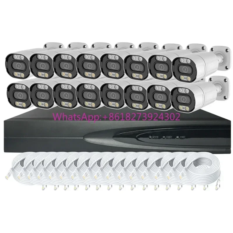 

Seetong 16 Channel 8MP IP POE Network Outdoor 4k Security cam mera System