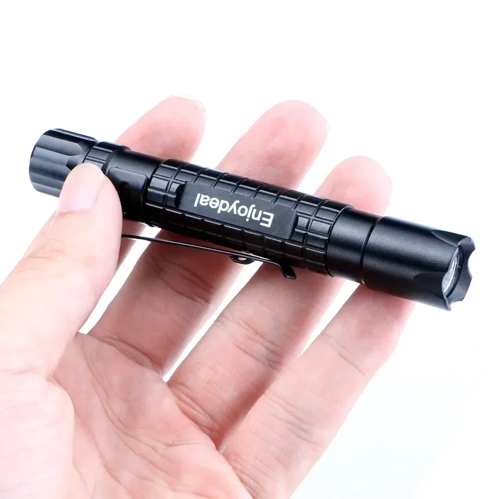 Enjoydeal LED Flashlight Torch Tactical Mini Pen Portable Pocket Light  1000LM LED Flashlight Torch Emergency Light
