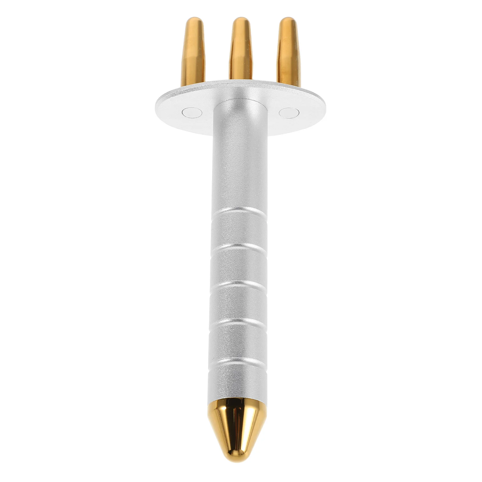 チタン合金磁気マッサージフォークフェイスマッサージャーツール刮痧フェイシャルトリガーポイントペンスキンケアボディ圧力ポイントマッサージャー