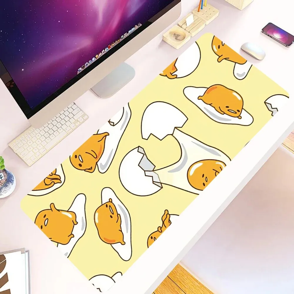 Sanrio Gudetama Mousepad Large Gaming Compute Gamer PC Keyboard Mouse Mat