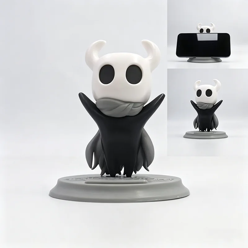 

Game Hollow Knight Anime Figure Pvc Collectible Figurine Desktop Phone Holder Periphery Decoration For Anime Game Collectors
