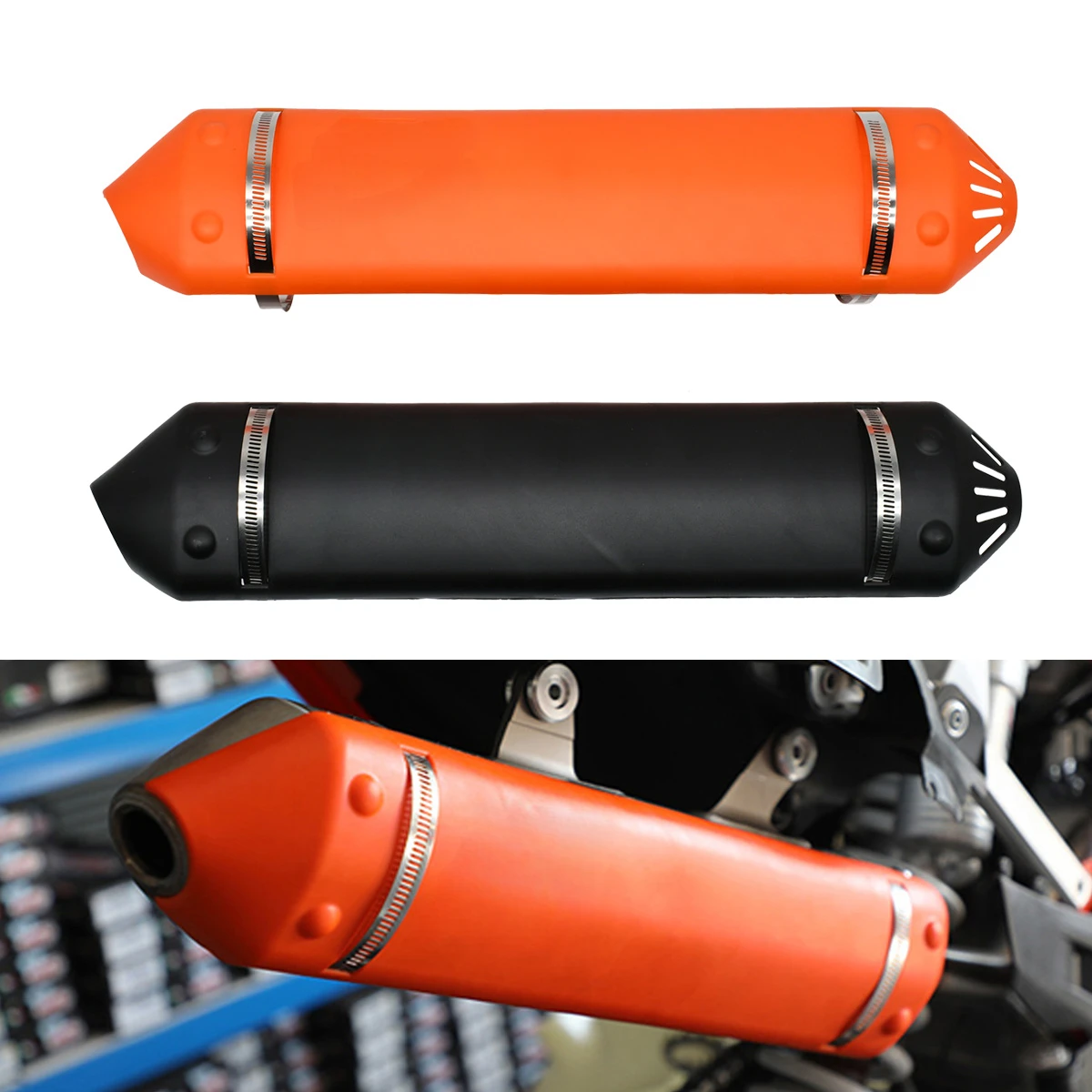 

Motorcycle Heat Shield Exhaust Protective Cover For KTM EXC XC XC-W TE 250 300 TPI 2020 2021 2022 2023 Enduro Dirt Pit Bike