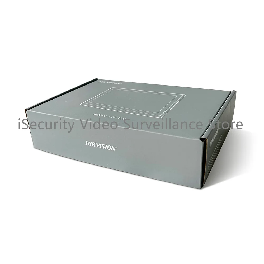 DS-KH6350-WTE1 Hikvision IP Vedio внутренняя беспроводная сеть внутренняя станция 7-дюймовый WIFI монитор экран разблокировка двери через мобильное приложение