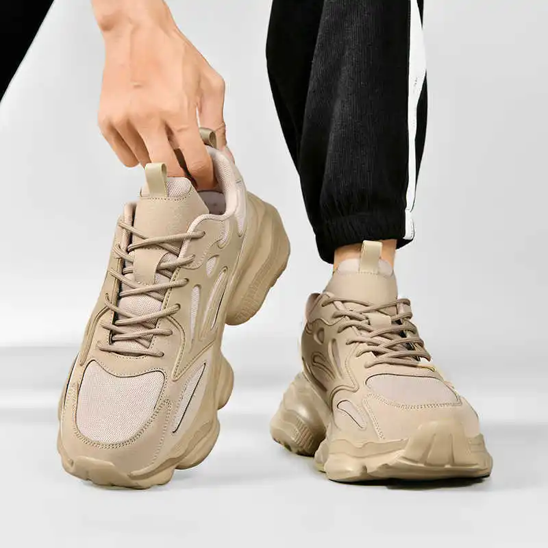 

Без каблука, осенние новые товары, кроссовки со шнуровкой для скейтбординга, мужская новая обувь, спортивное добро пожаловать, новая коллекция