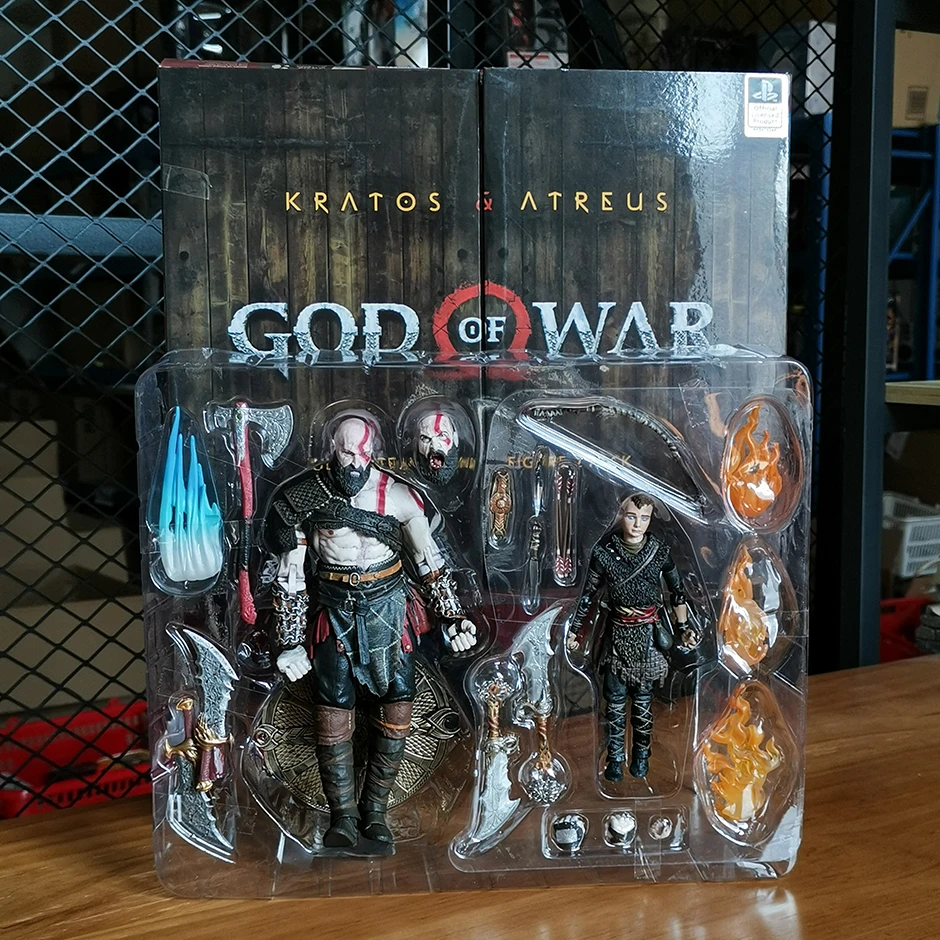 NECA God of War Kratos & Atreus Ultimate Action Figure Toy