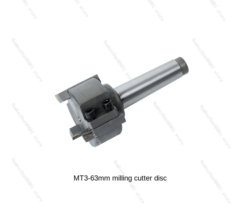 MT3-63MM Milling Cutter Head Machine Tool Accessories Lathe Drilling and Milling Machine Accessories Milling Surface