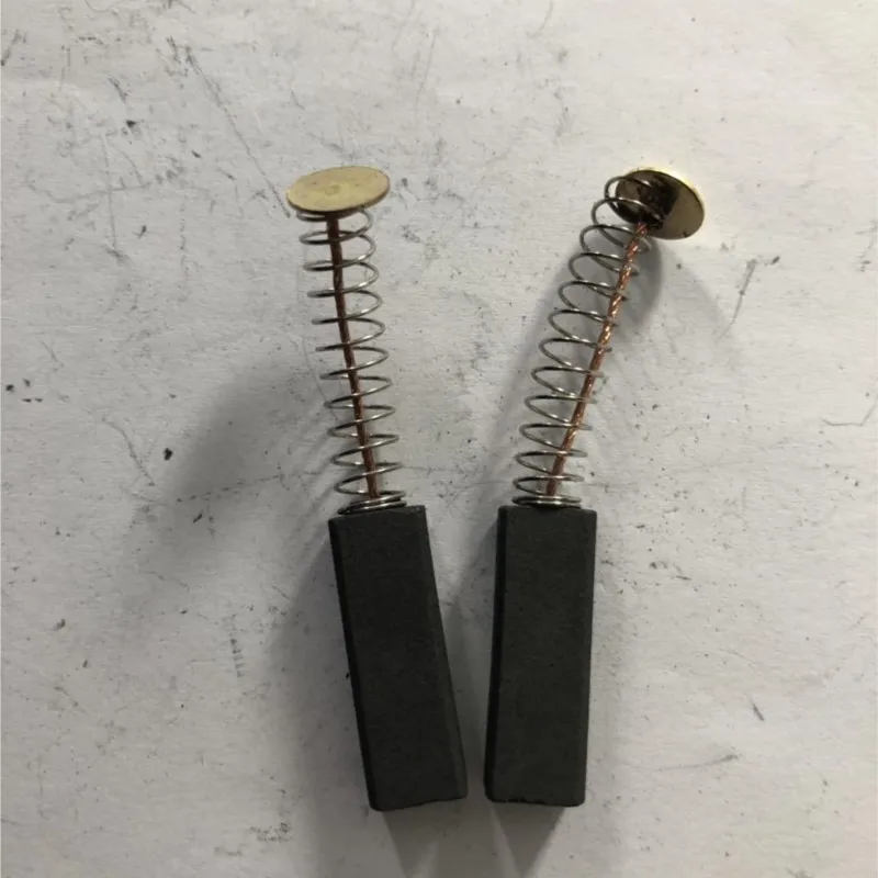 2pcs 6x8x25mm 0.23"x0.31"x0.98" Electric Machine Motor Carbon Brushes Replacement Power Tool Car