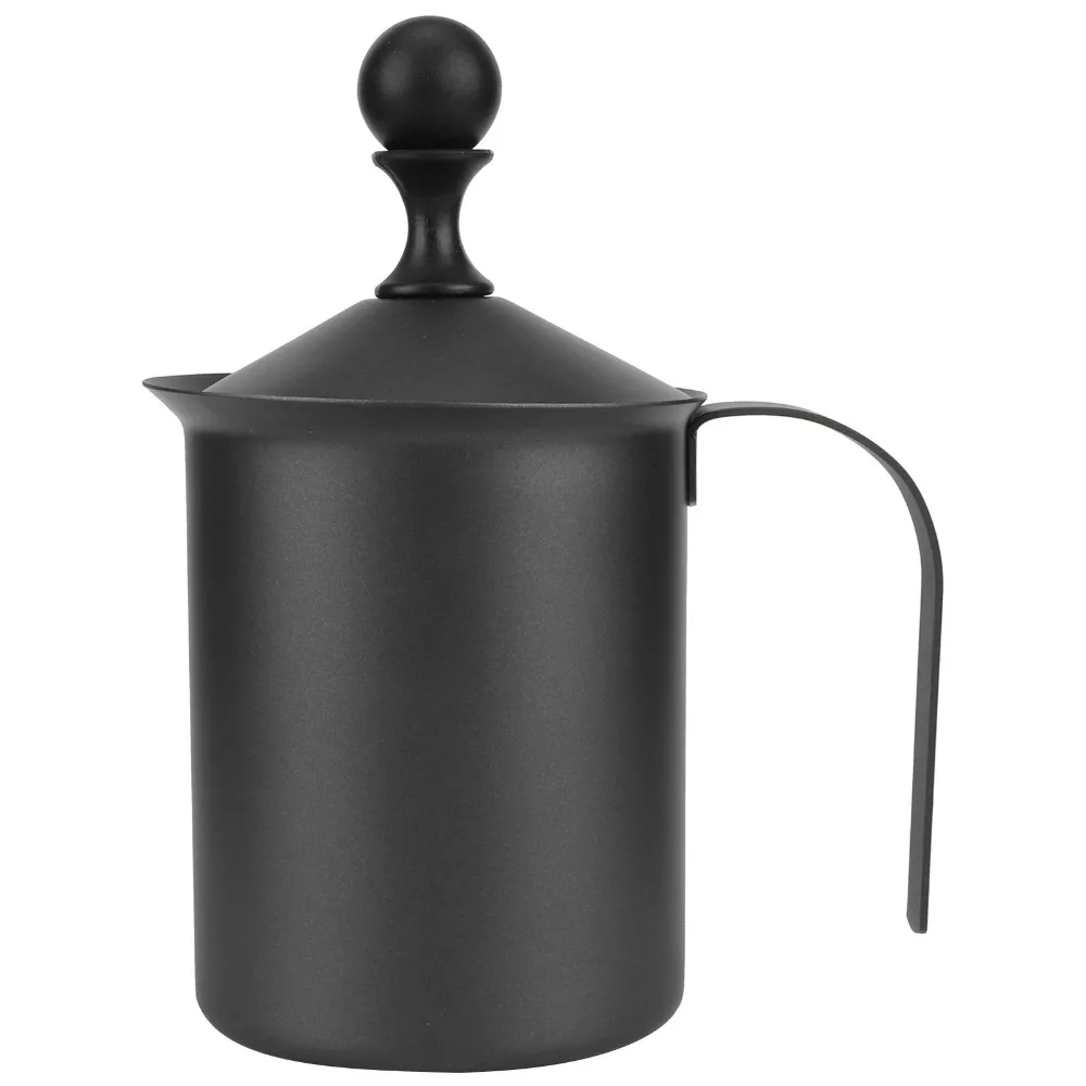 

Двойная сетка из нержавеющей стали, ручной вспениватель молока, профессиональный ручной вспениватель молока, современная простота