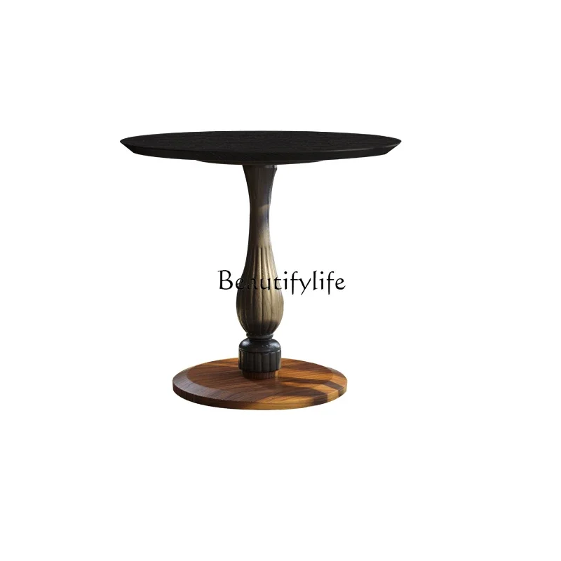 

French negotiation table Office Business break Guest reception Leisure table