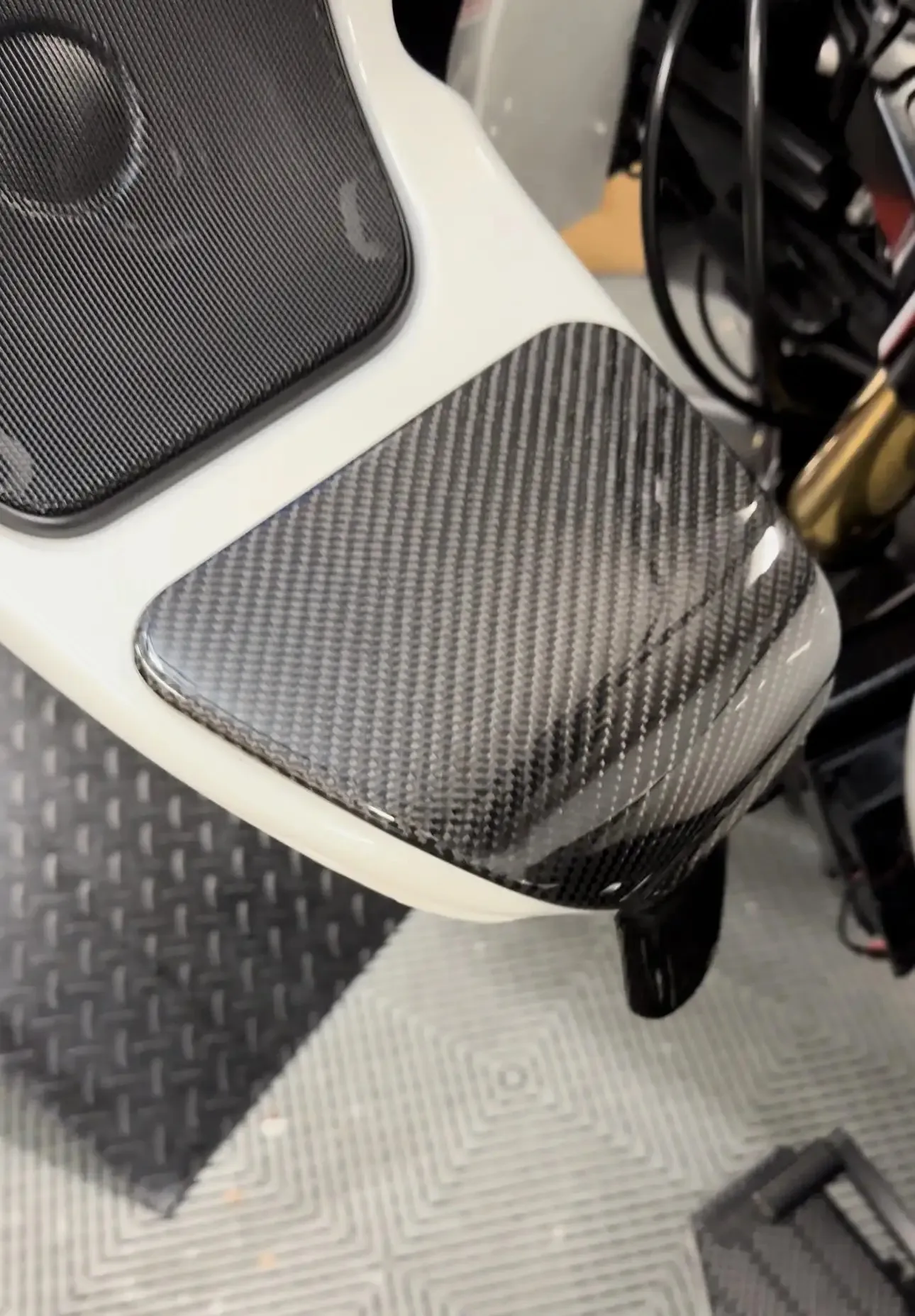 AKOSO Real 3K Dry Carbon Fiber 24+ Road Glide Inner Fairing Drawer Glove Box Covers For Harley Davidson Road Glide 2023-2026
