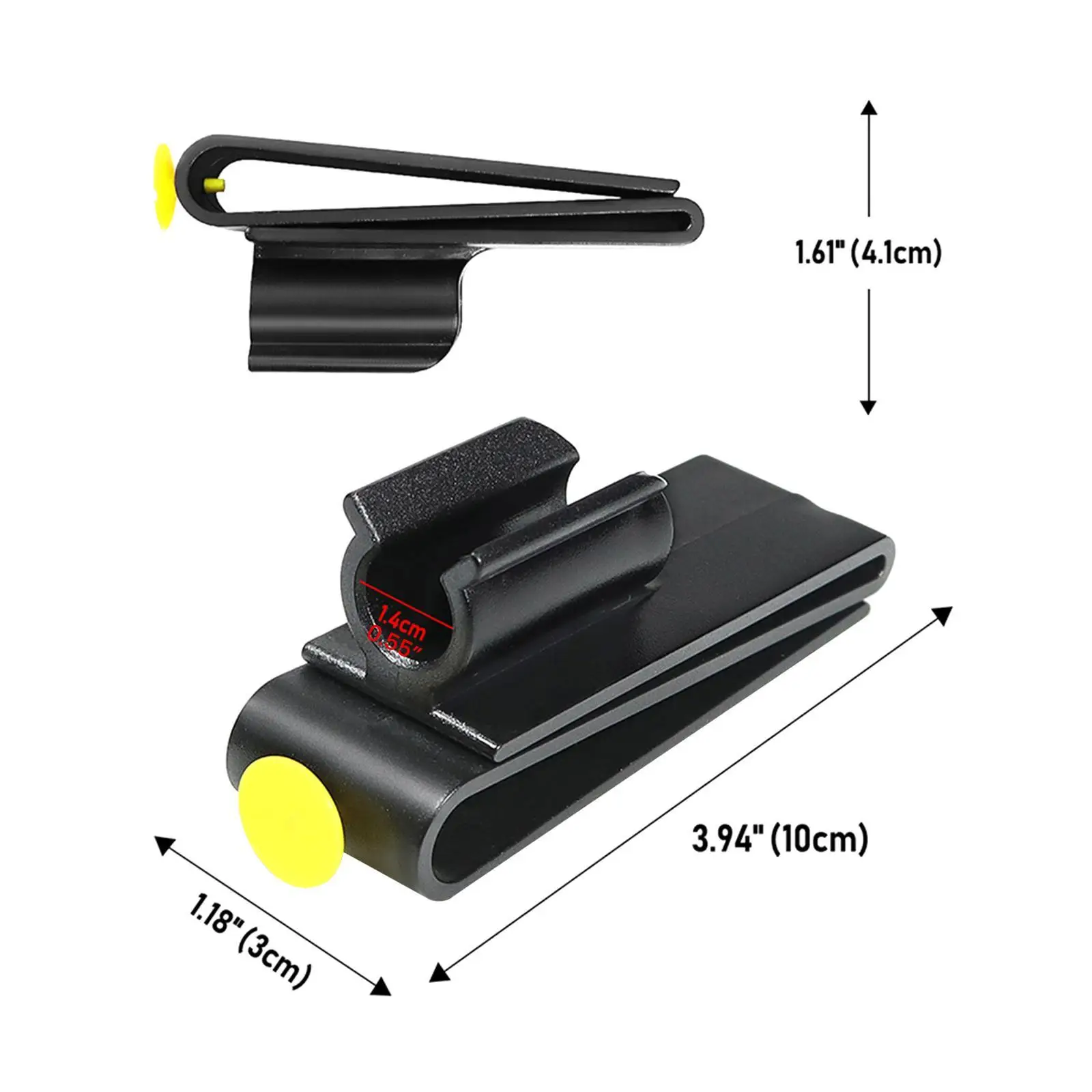 Golf Club Bag Holder Clips Durable Putter Clamp Ball Marker Tool for Golf Bag Equipment Men's Golf Grips