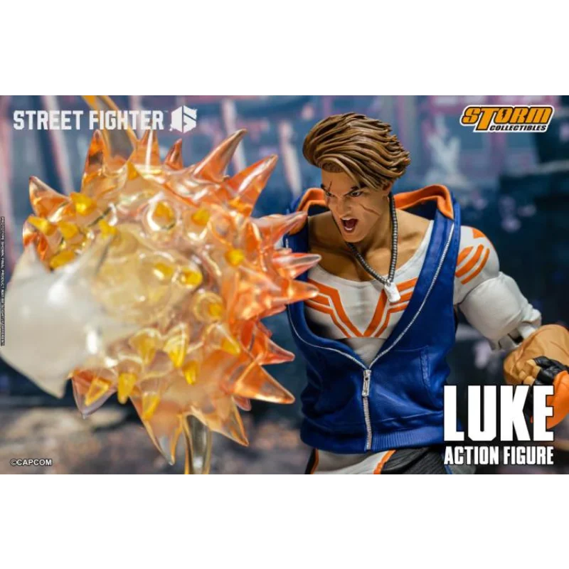 【Na Stanie】Figurka akcji Storm Toys ST Street Fighter Street Fighter 6 Luke 1/12