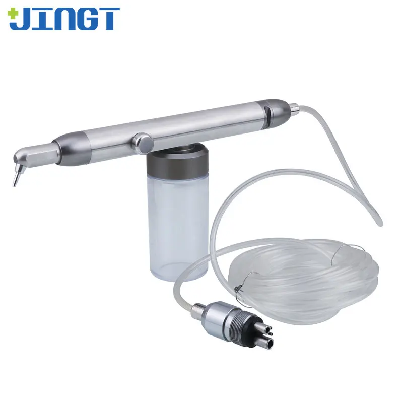 JINGT Dental Oxide Sand Spraying Gun Mouth Out of The Sandblast System Whitening Polishing Machine Dental Equipment