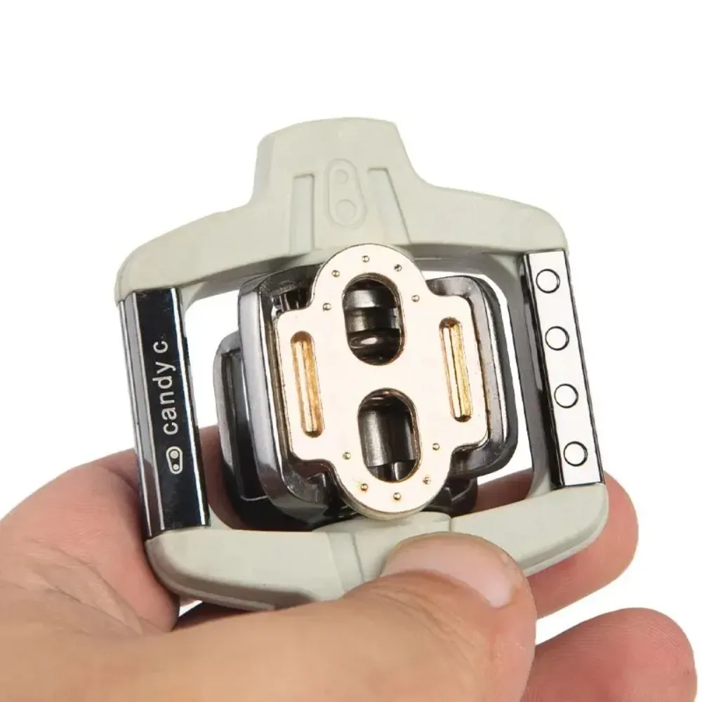 Bicycle Locking Pedal Plate Adapter Converter Clipless For Shimano Spd/For Crankbrothers Eggbeater Shoes Adapter Cleats