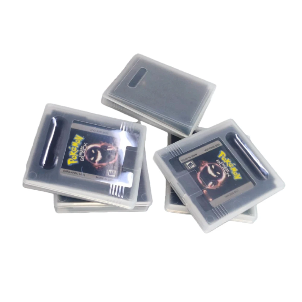 새로운 포켓몬 크리피 블랙 GBC 게임 카트리지 16비트 비디오 게임 콘솔 카드 미국 영어 버전 GBC/GBA 팬들을 위한 선물 어린이용