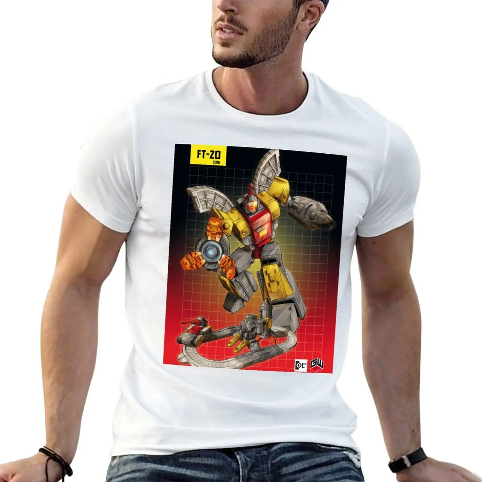 

FT-20 T-Shirt anime t shirts oversize cotton t shirt pack cotton tshirt 100% T-shirt